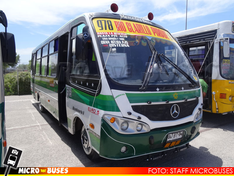 Linea 978 - Junta Cumbre Solidaria Micrera, Mala Fama 2019 | TMG Bicentenario II - Mercedes Benz LO-916