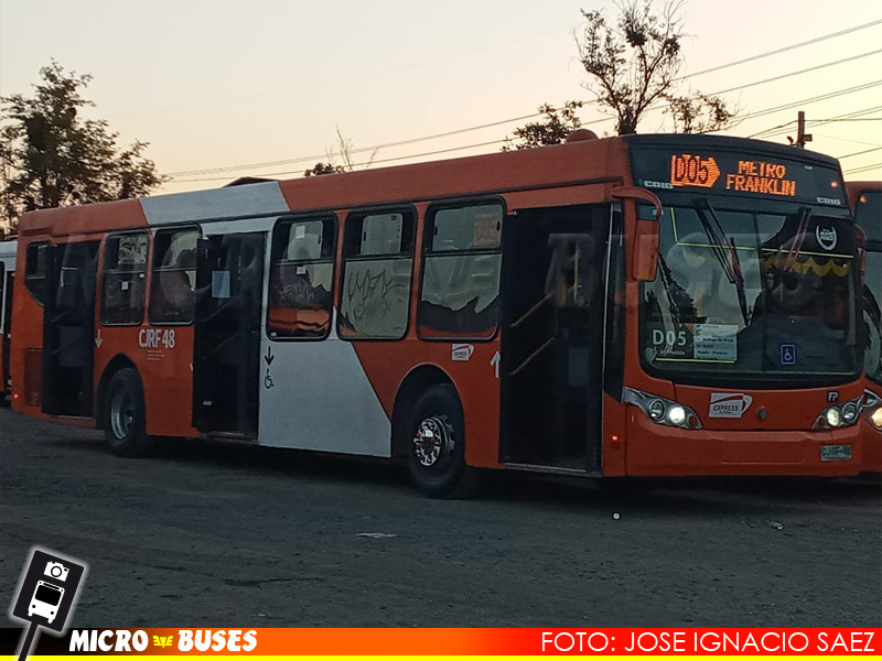 Express de Santiago Uno S.A. Zona D | Caio Mondego L - Volvo B7R LE