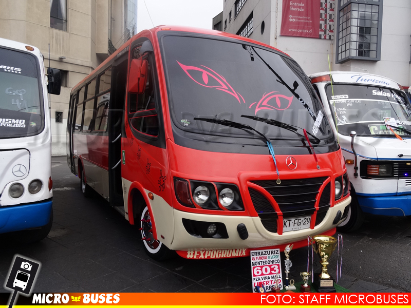 Buses Gran Valparaiso S.A. U6 TMV - 6ª Expo Cromix 2019 | Inrecar Geminis II - Mercedes Benz LO-916