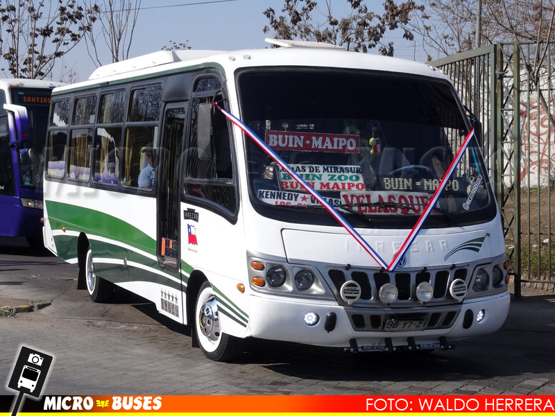 Buses Buin Maipo - Velasquez | Inrecar Capricornio 2 - Volkswagen 9-150 EOD