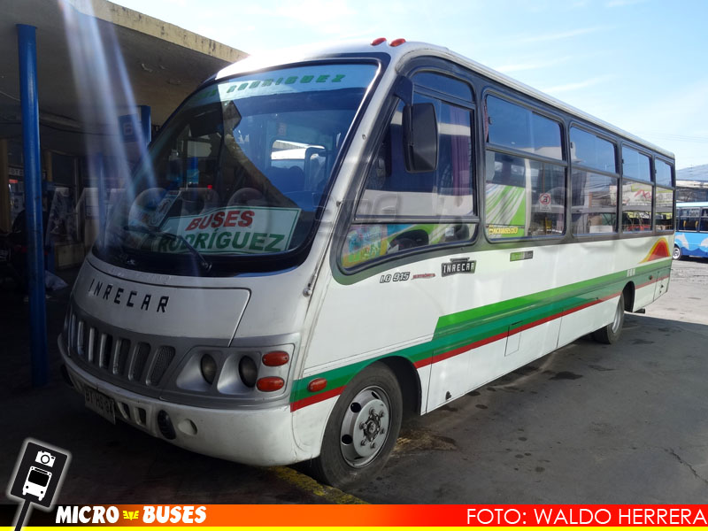 Buses Rodriguez, Rural San Vicente de Tagua Tagua | Inrecar Capricornio 2 - Mercedes Benz LO-915