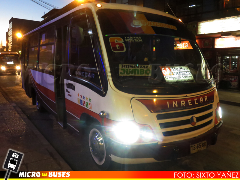 Linea 6 Temuco | Inrecar Capricornio - Mercedes Benz LO-914