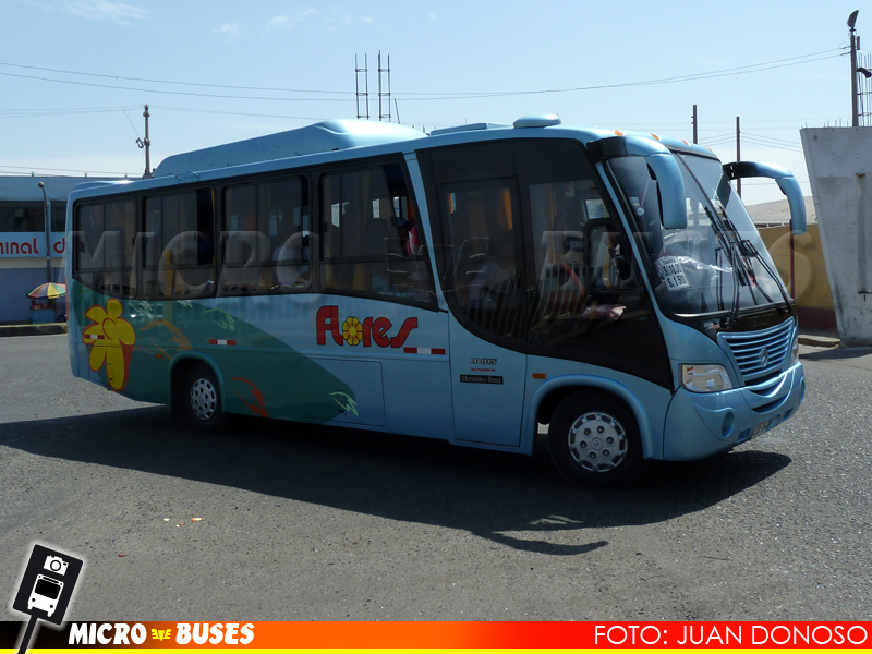 Tptes. Flores, Arica | Metalsur Taxibus Ejecutivo - Mercedes Benz LO-915