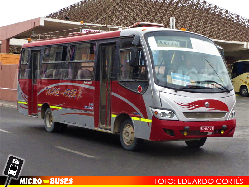 Trans Arce Arica - Tacna | Mascarello Gran Micro - Volkswagen 9-150