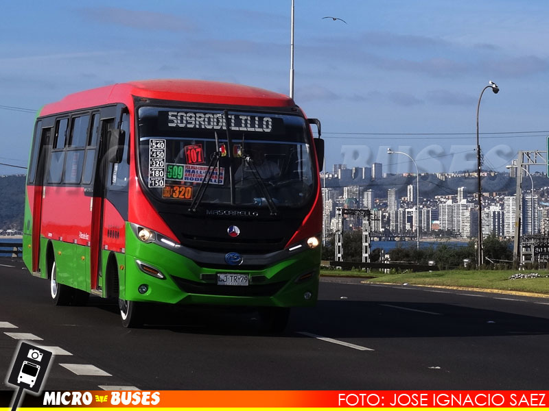 Buses Gran Valparaiso S.A. U5 TMV | Mascarello Gran Micro S4 - Mercedes Benz LO-916
