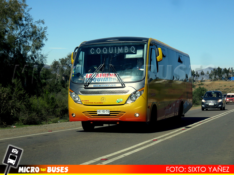 Buses Cortés Flores | Neobus Thunder + - Mercedes Benz LO-916