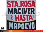 Letrero | Corto Santa Rosa - Mapocho