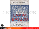 Boleto | Buses Lampa Batuco Escolar - Santiago