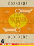 Linea E.T.P. Rio Claro S.A., Santiago | Boleto - Casa de Moneda de Chile