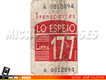 Boleto | 177 Transportes Lo Espejo - Santiago