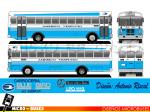 Americo Vespucio | Blue Bird Bus 70's - Mercedes Benz LPO-1113