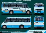 Metrobus MB-58 Tptes. Auco Ltda. | Catosa Supra - Mercedes Benz O-1017