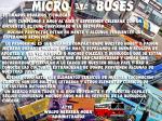 3er Aniversario Microbuses
