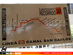 Linea 341 Canal San Carlos 73 - Plano de Recorrido
