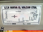 Plano Recorrido / Linea 393 / E.T.P. Nueva El Volcan Ltda.