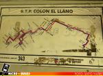 Plano de Recorrido / SPT Colon el Llano Linea 343