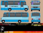 Cuatro Ases PH50 / Mercedes Benz LO-809 / Metrobus MB78 ETP Microbuses S.A