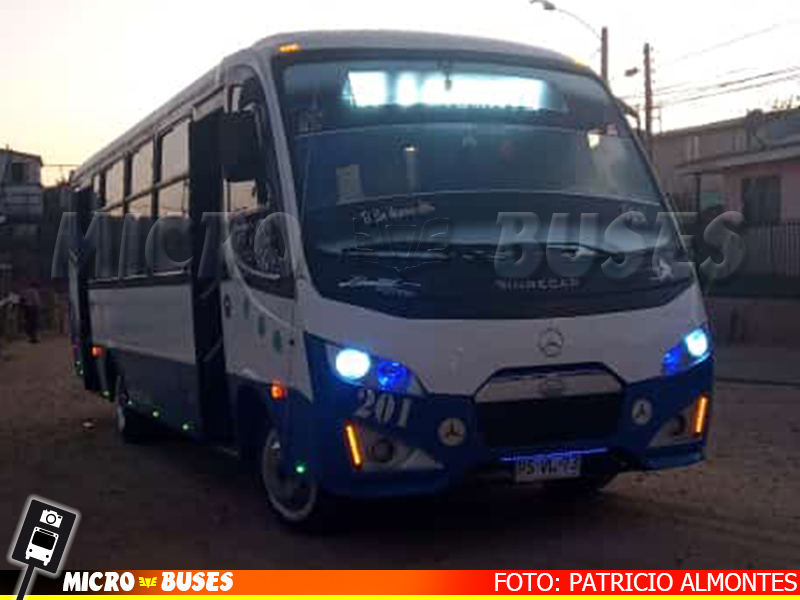 Viña Bus S.A. U4 TMV | Inrecar Geminis Puma 'XL' - Mercedes Benz LO-916