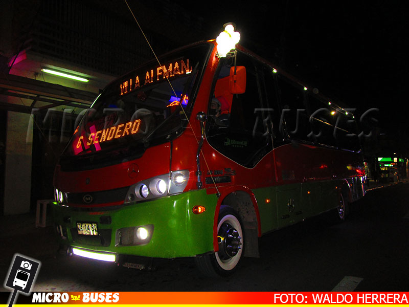 Tptes. Andru SPA, La Calera | Maxibus Astor - Mercedes Benz LO-914
