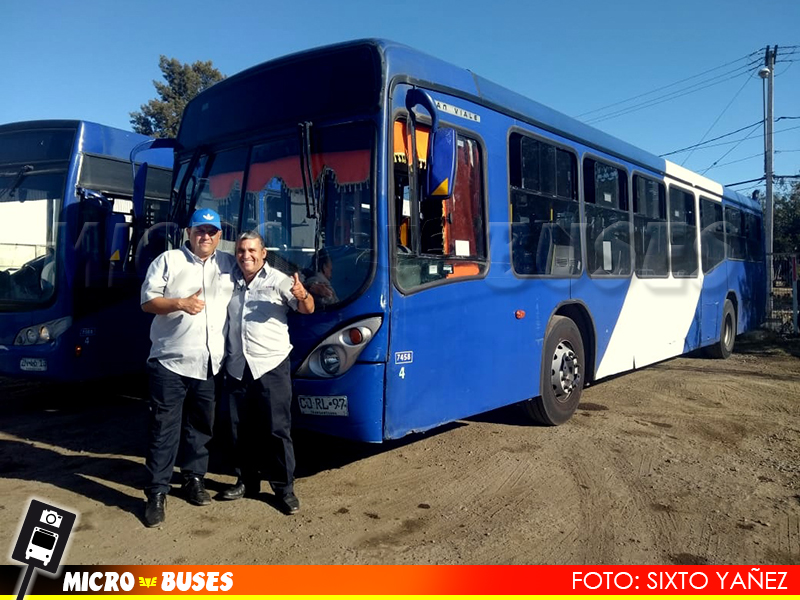 Conductores microbuses Miguel Rivero y Héctor Gaete, Terminal Catemito - Troncal 2 Subus