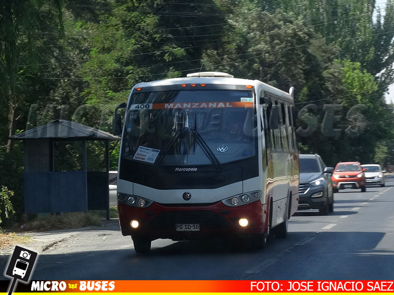 Buses Manzanal, Rancagua | Marcopolo Senior - Volkswagen 9-160 OD
