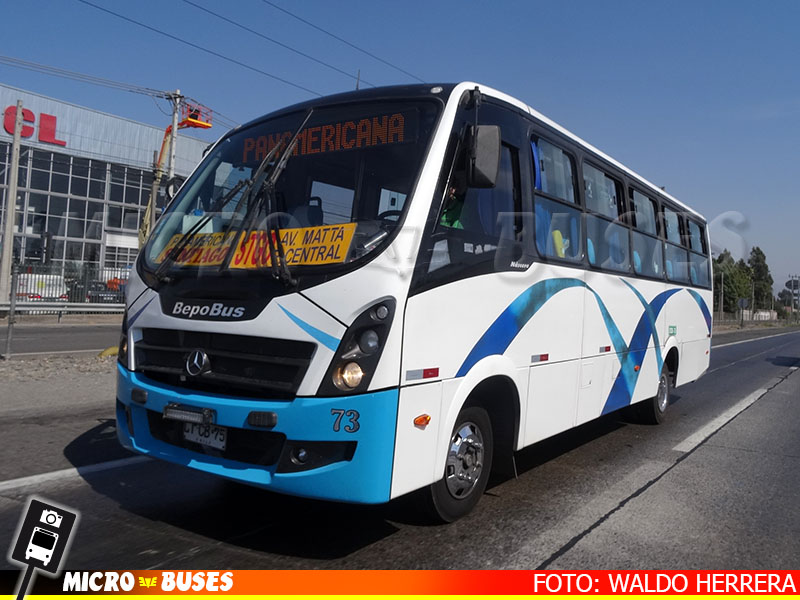 Buses Paine S.A., Santiago | Bepobus Náscere - Mercedes Benz LO-916