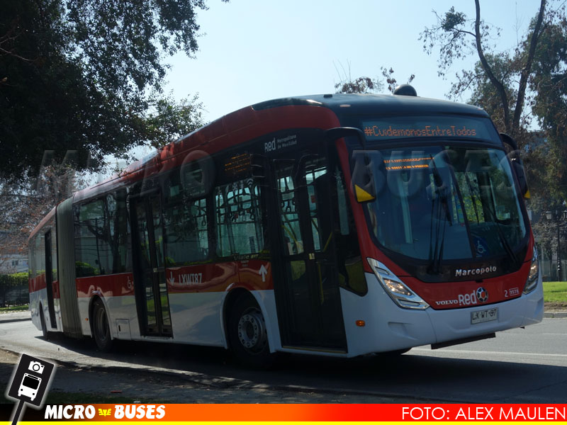 Subus Chile S.A. Troncal 216 | Marcopolo Gran Viale BRT - Volvo B8R/LA