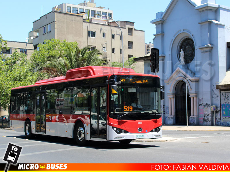 Metbus S.A. Troncal 5 | BYD Ebus - K9FE