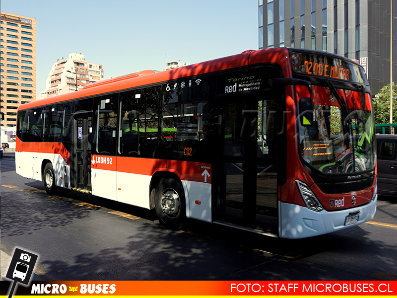Zona C Red Bus | Marcopolo Torino Low Entry - Scania K280B