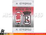 Boleto | Transportes Royal Bus - Lampa