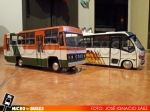 Maquetas | Caio Carolina I - Fiat 80OD | Maxibus Astor - Mercedes Benz LO-915