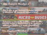 4to Aniversario Microbuses