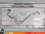 Linea 421 | Plano Recorrido - Micros Amarillas Santiago