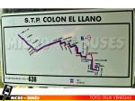 638 | Colon El Llano - Plano de Recorrido