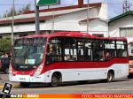Linea 3 Valdivia, Tptes. Comercial Laurel Sur S.A. | Metalbus Andes Standar RED - Agrale MT900