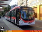 Subus Chile S.A. Troncal 210 | Marcopolo Gran Viale BRT - Volvo B8R LE Articulado