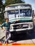 Linea 5 J.A. Rios N°2 Poblacion Chile, Santiago | El Detalle Taxibus 75´ 'Pinina' - Mercedes Benz LO-1114