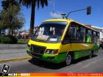 A.G. Dueños de Buses San Antonio | Inrecar Capricornio 2 Frontal Geminis - Volkswagen 9-150 OD